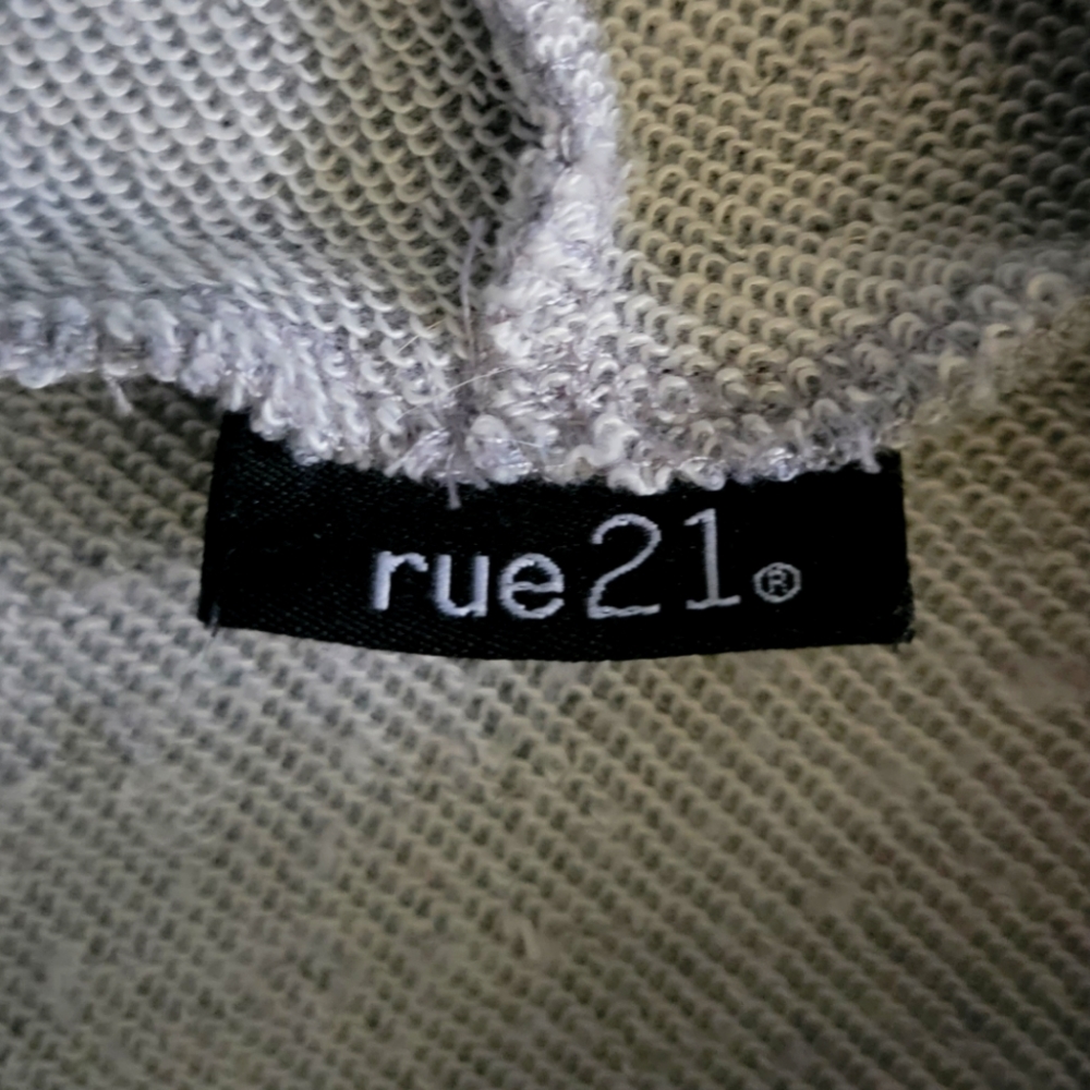 Rue 21 crop top hoodie